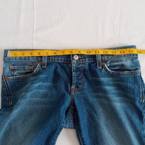 Lucky Brand Lil Maggie Dungarees flare jeans - Picture 7 of 11